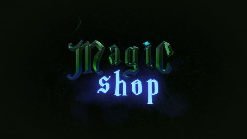 Magic Shop Game Logo