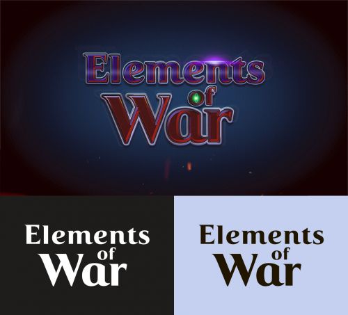 Elemental Of War Game Logo