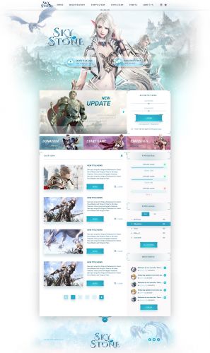 Game Portal Web Template - 4252 - Games & Fun - Website Templates -  DreamTemplate