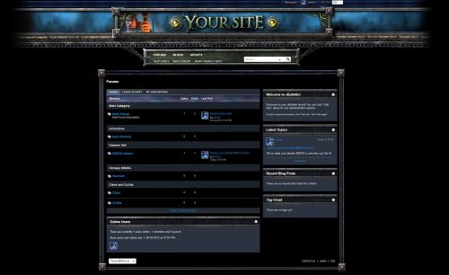 Warcraft Forum Skin vB5