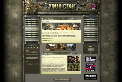 Desert Storm Web Design