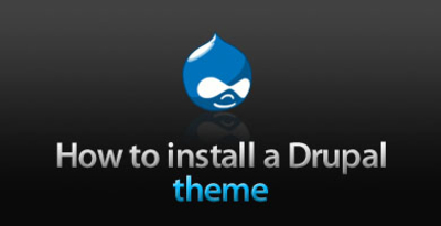 How to install a Drupal theme