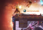 Game Portal Website Template 