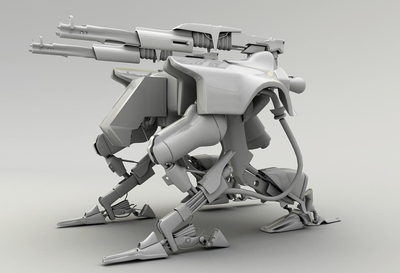 4 Walker 3d Robot