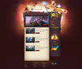 Game Portal HTML Template