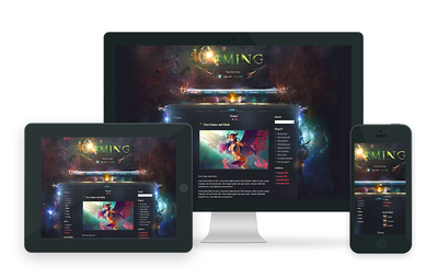 Awe Gaming Joomla Template