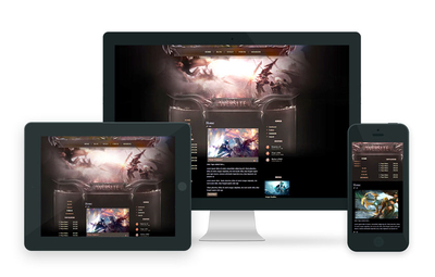 Dragon Warriors HTML Template