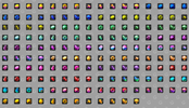 Basic Gems Game Icons