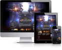 Heroes Online Joomla Template