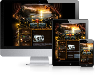 Pirates Joomla Template