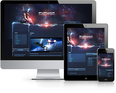 PVP War Wordpress Theme