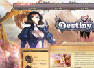 Destiny Manga Website Template