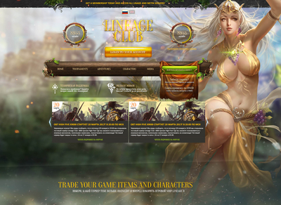 MMO Club Website Template