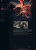 Dark King Game Web Template