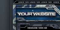 Space Game Web Template